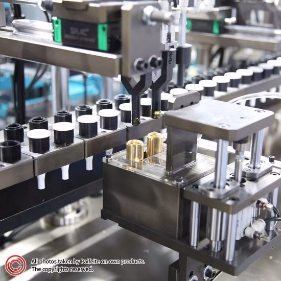 Paifeite Pump Lotion Pump Mist Sprayer Trigger Sprayer 28/410 Vollautomatische Montagemaschine Rohreinführmaschine