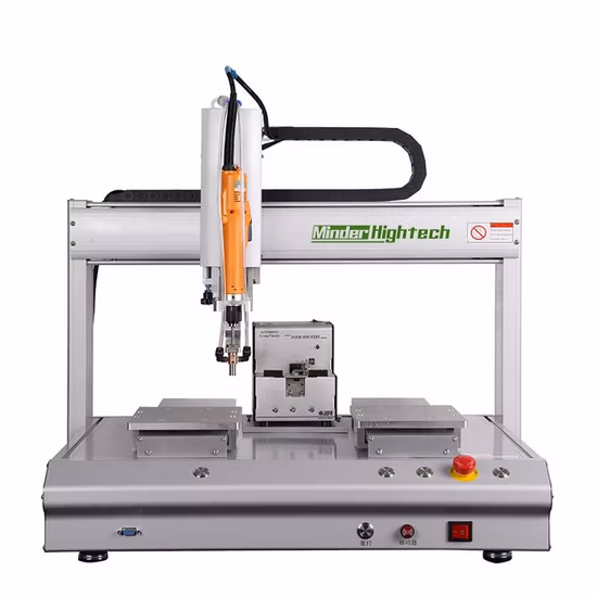 Maßgeschneiderte Desktop-Montagemaschine mit automatischer elektronischer Schraubenverriegelung